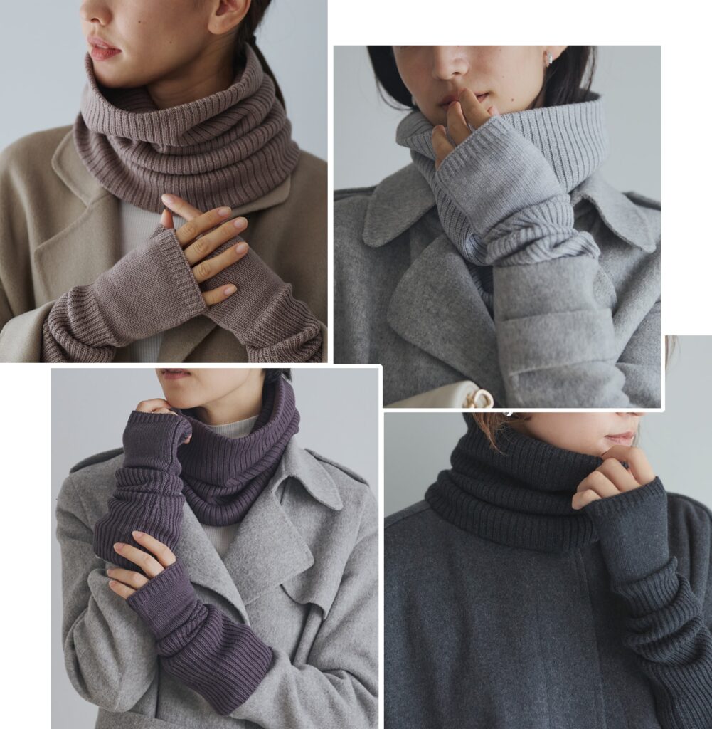 ネックウォーマー / アームウォーマー 2024AW - DRESS HERSELF