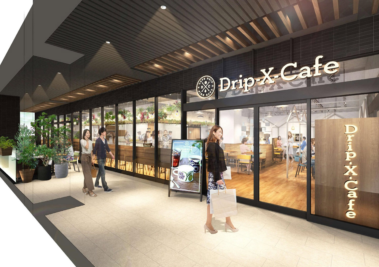 Drip-X-Cafe ヴィアイン大阪京橋店 12月29日7時グランド