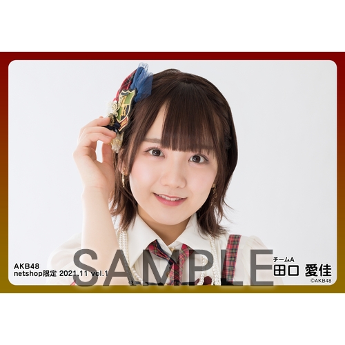 予約商品】AKB48 2021年11月度 net shop限定個別生写真5枚セットvol.1