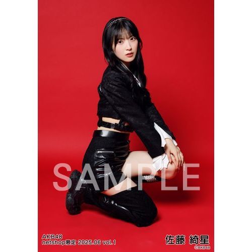 予約商品】AKB48 2025年6月度 net shop限定個別生写真5枚セットvol.1