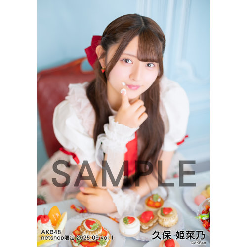 予約商品】AKB48 2025年9月度 net shop限定個別生写真5枚セットvol.1