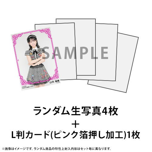 AKB48 2025年11月度 net shop限定ランダム生写真4枚セット(L判カード