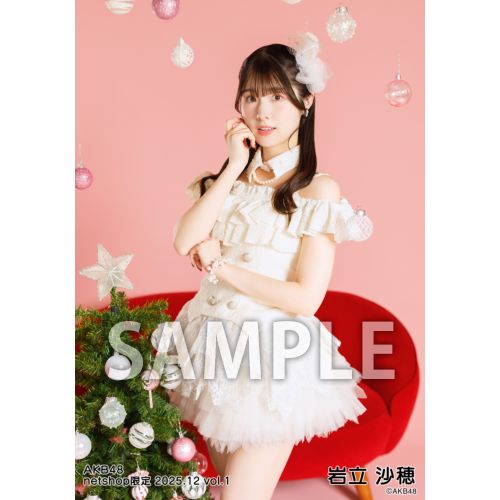 予約商品】AKB48 2025年12月度 net shop限定個別生写真5枚セットvol.1