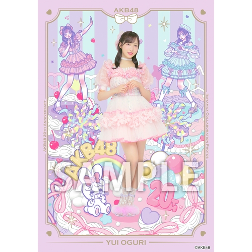 AKB48×アーティストコラボ生写真 isayamax 個別生写真6枚セット 小栗有