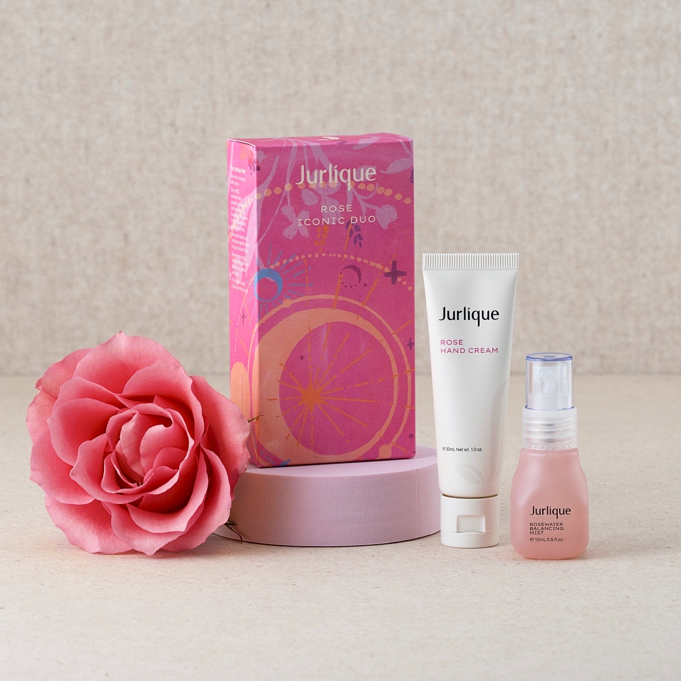 フェイス・ハンドケアギフトセット／ローズ アイコニック デュオN