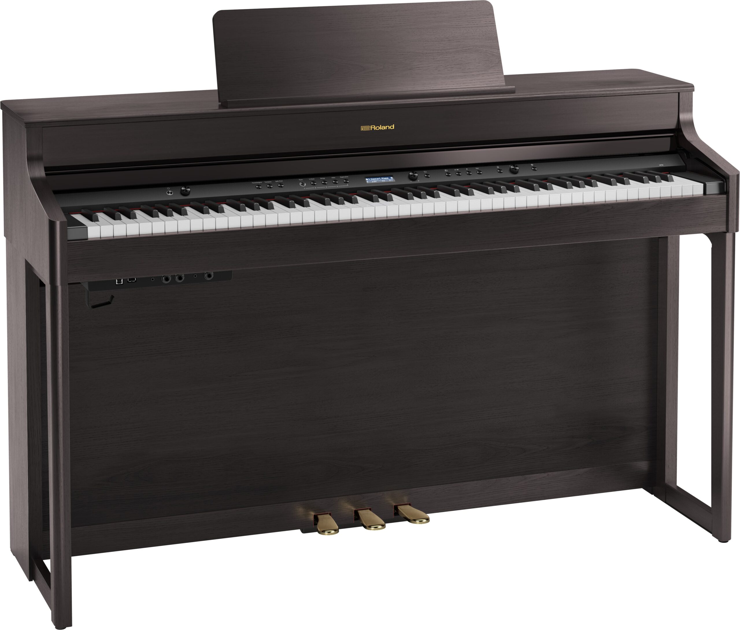 Roland HP702 SuperNATURAL Digital Piano w/BT, Stand and Bench