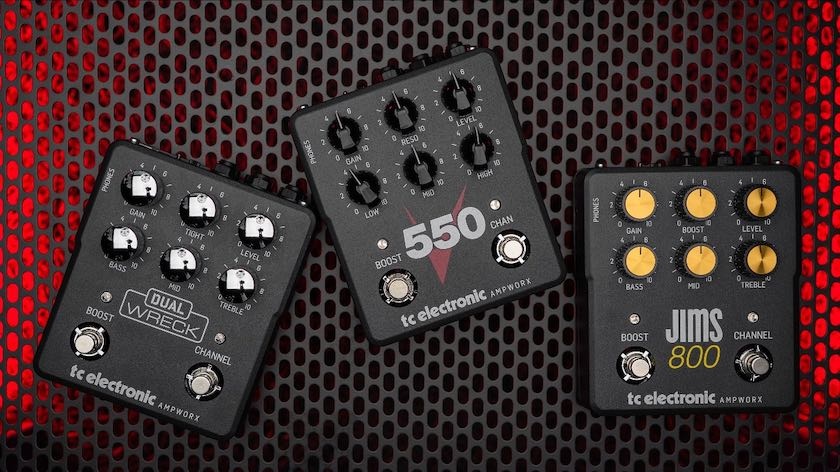 Ampworx High-Gain pedals from TC Electronic