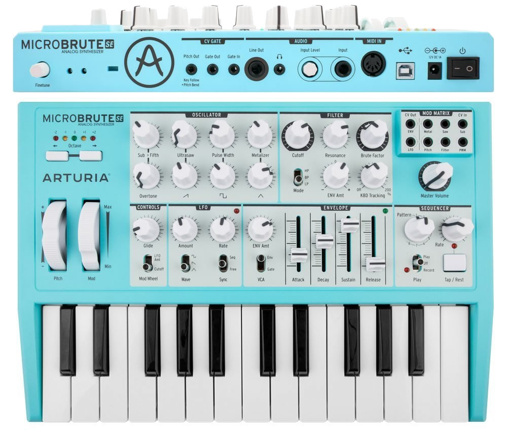 Arturia Microbrute - MINIBRUTEをよりコンパクトにしたアナログ