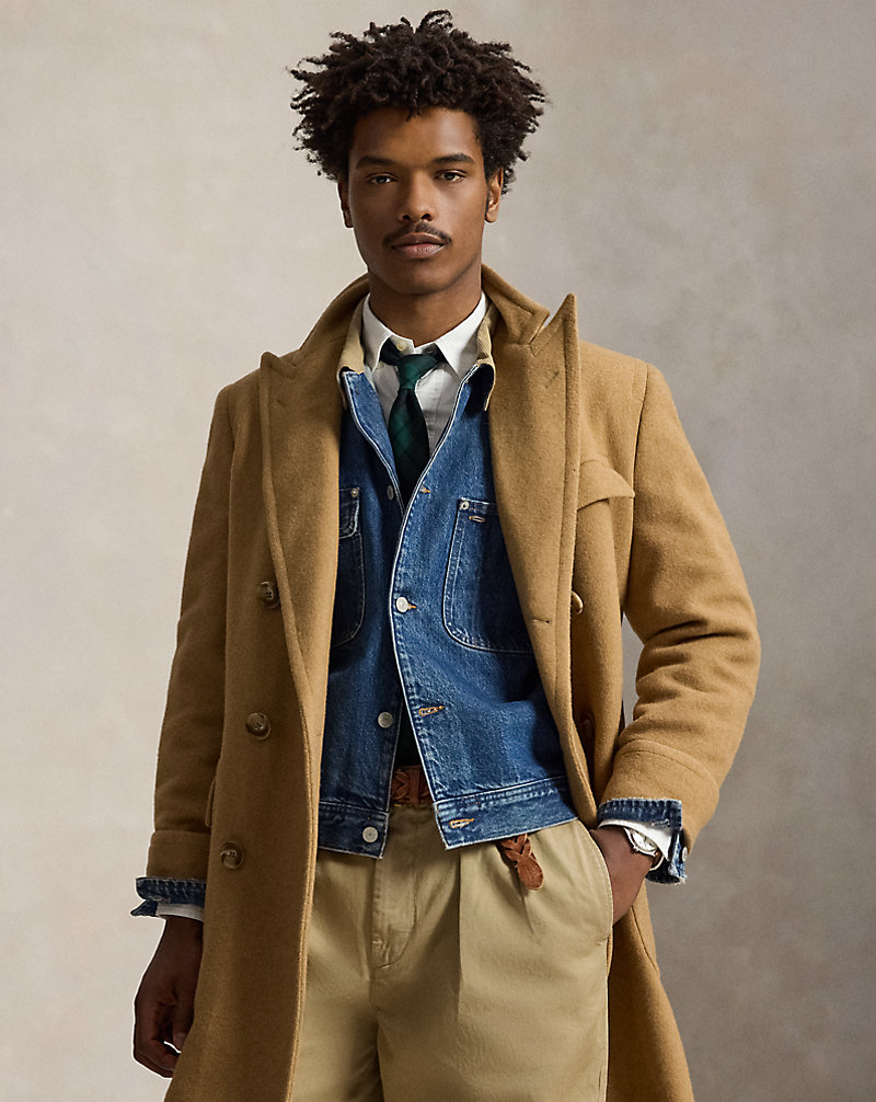 キャメルヘアー ポロ コート | ラルフ ローレン公式オンラインストア