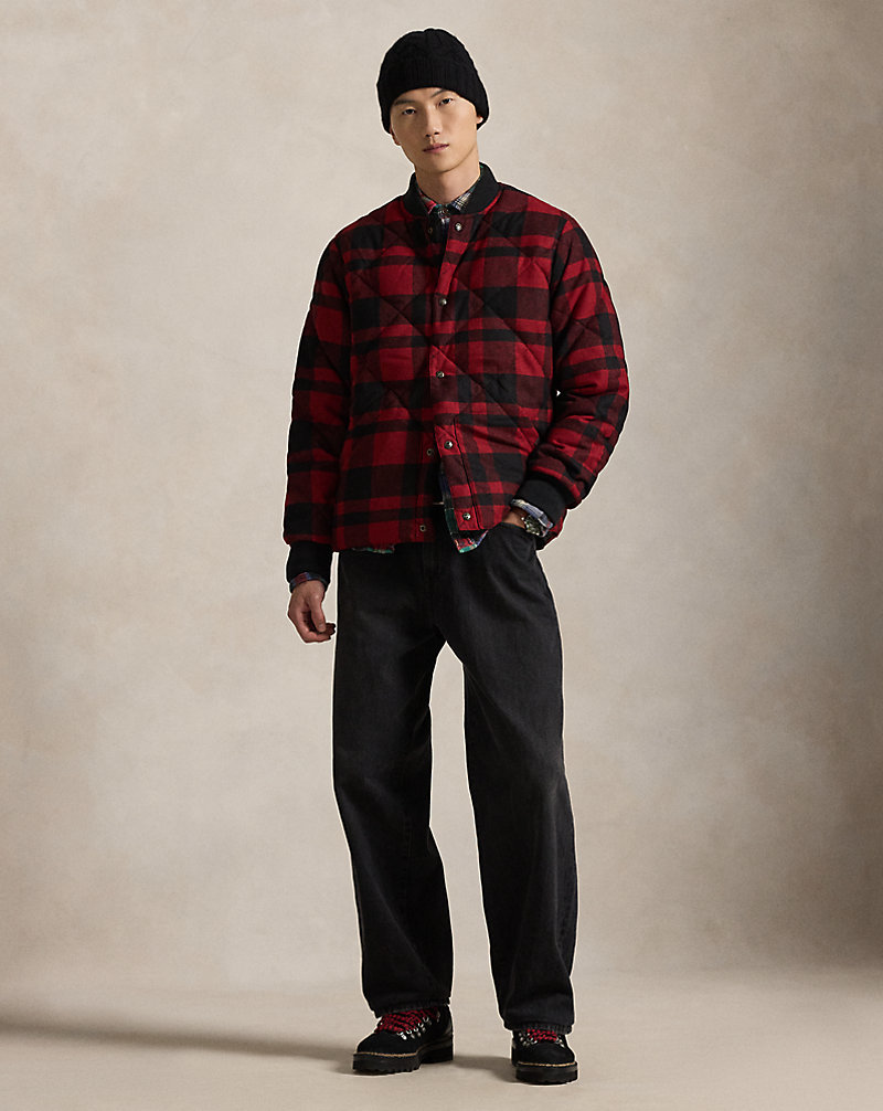 Buffalo Check Wool-Blend Jacket