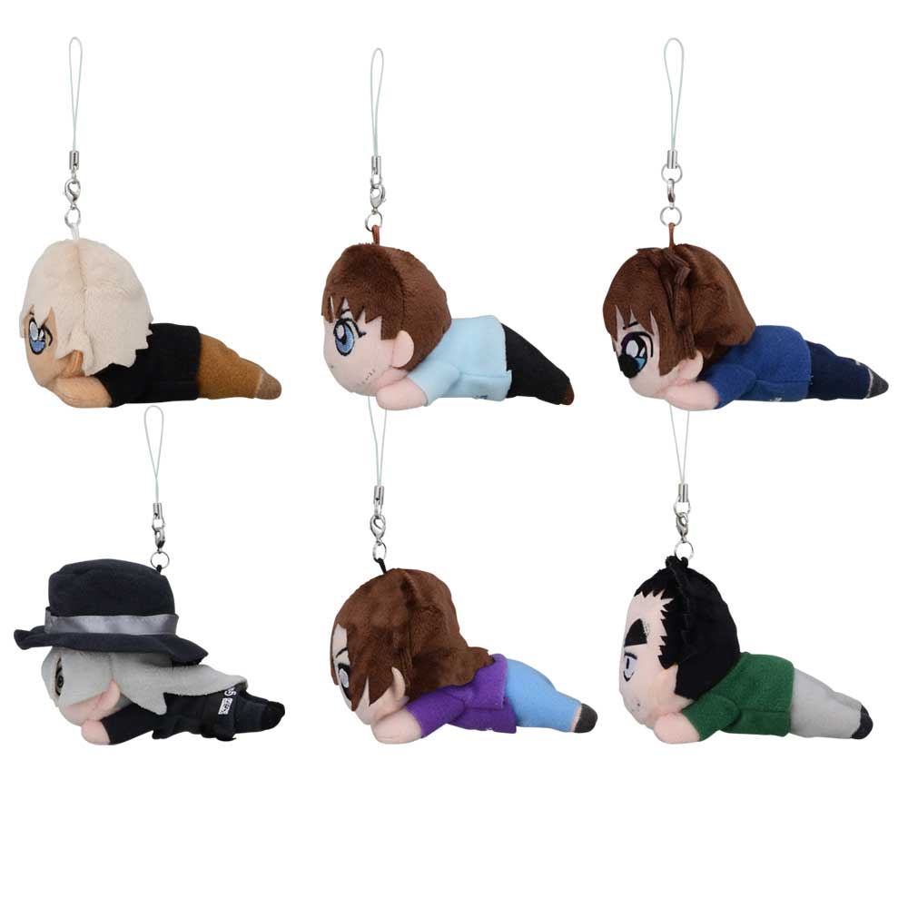 寝そべりポーズの安室透や松田陣平たちのぬいぐるみ！セガ『名探偵