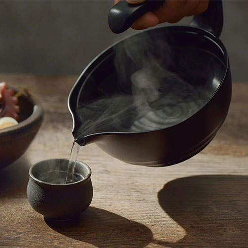 よろずやマルシェ本店 | ツインバード 酒燗器 300ml ブラック TW-D418B