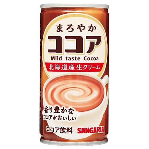 サンガリア まろやかココア 190g×30缶: 食品・飲料・産地直送