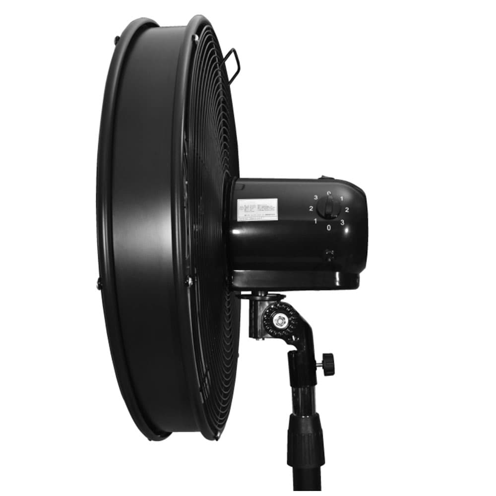 法人宛限定】扇風機 ReeD 強力風スタンドファン 左右首振り 50cm