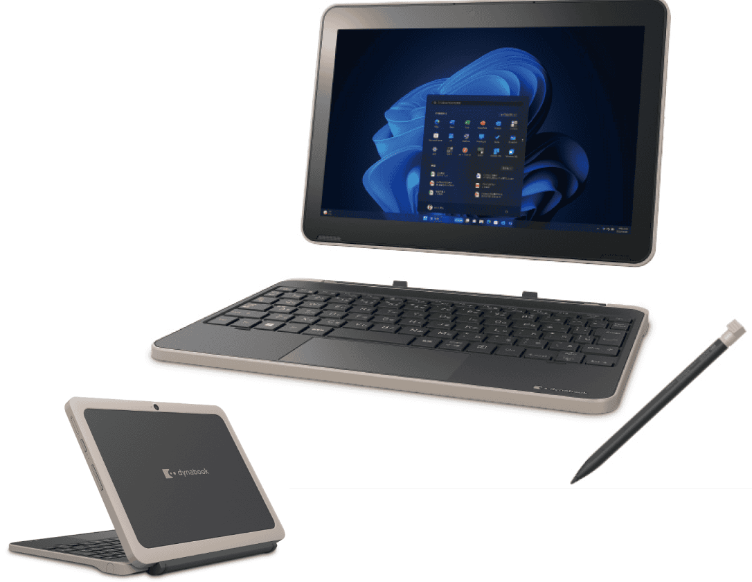 学びの場には、2 in 1 デタッチャブルPC。豊かな発想を広げて対話力を