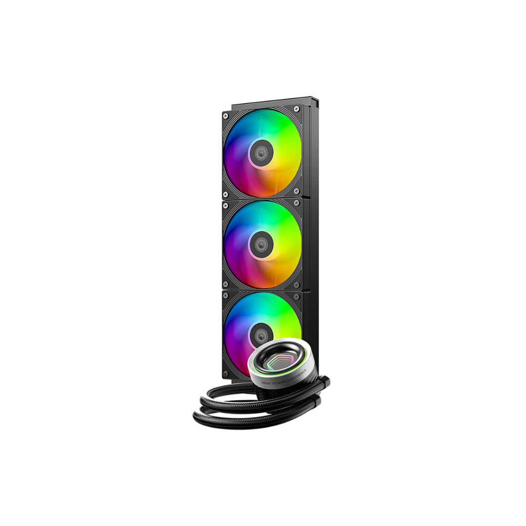 ID Cooling FX360 INF ARGB 360mm Water Cooler (Black | White