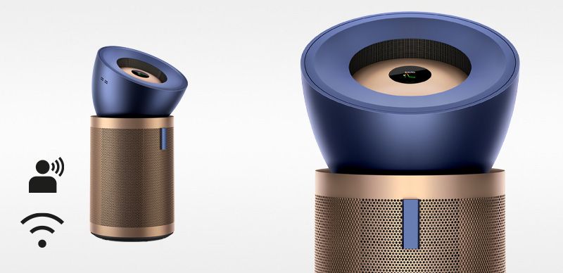 Pure Hot+Cool HEPA air purifier fan heater HP04 (Black/Nickel