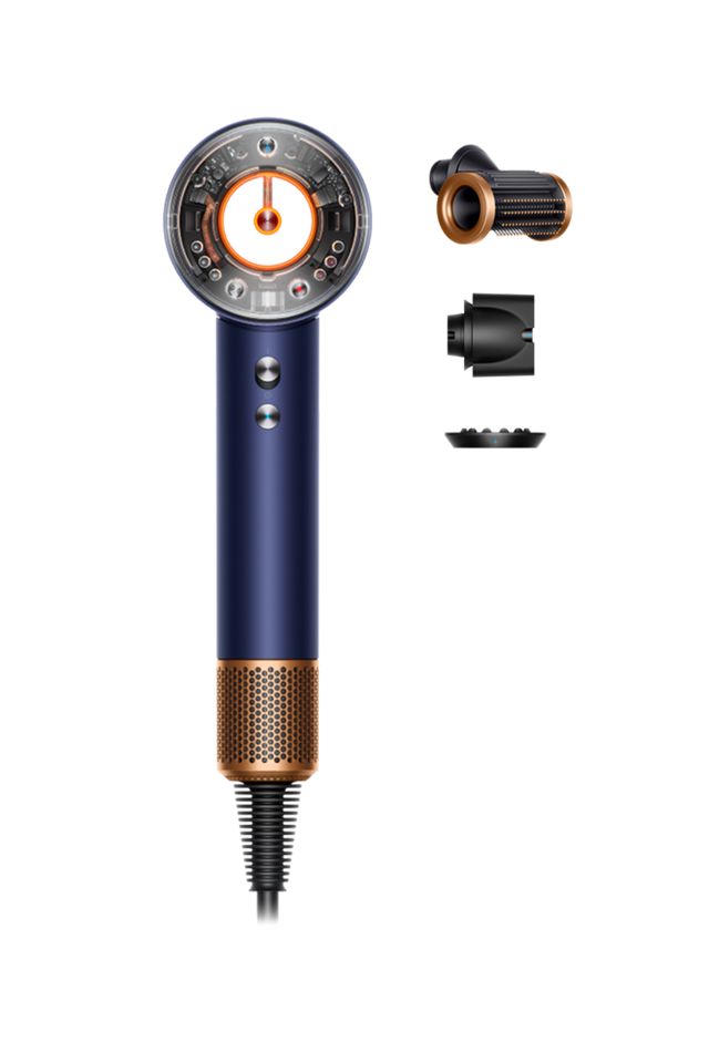 Dyson Supersonic Nural™ Shineヘアドライヤー ダークブルー／コッパー