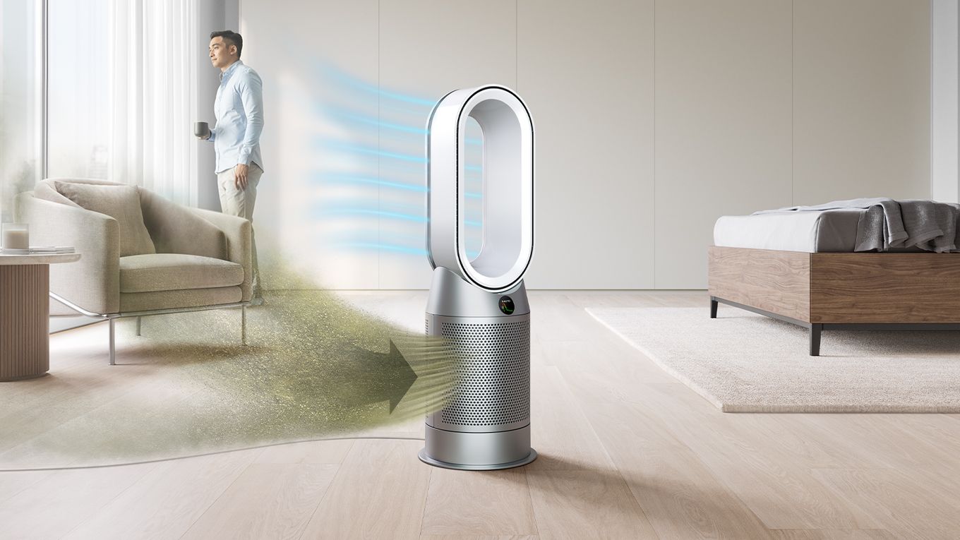 Dyson Purifier Hot+Cool™空気清浄ファンヒーター ホワイト／シルバー