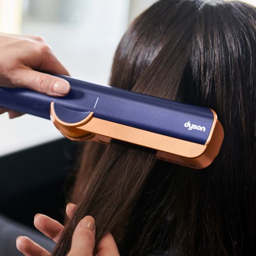 Dyson Airstrait™ straightener | Prussian blue and rich copper