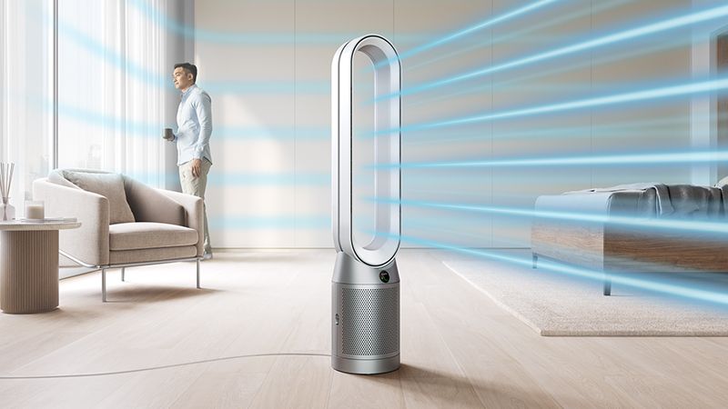 Dyson Purifier Cool 空気清浄ファン ホワイト／シルバー (TP07 WS