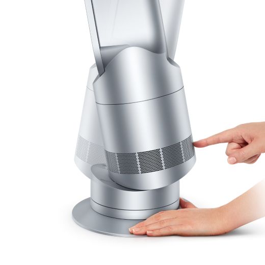 Dyson Hot+Cool™ Jet Focus AM09 fan heater (White/Silver)