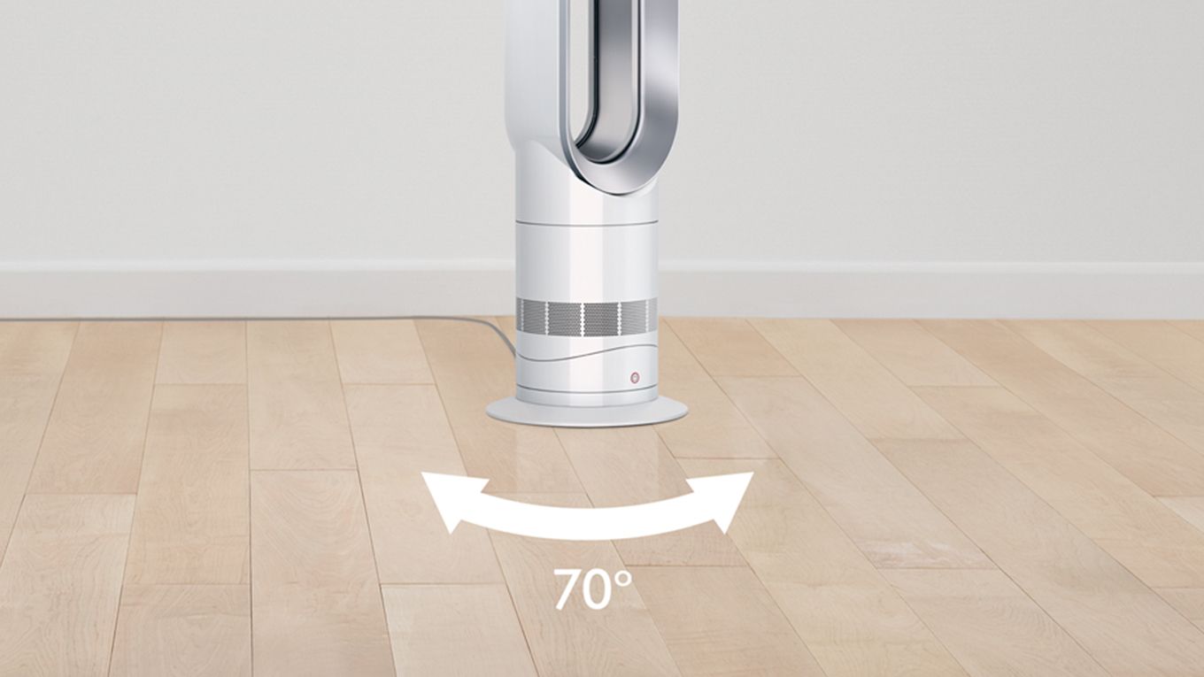 Dyson Hot+Cool™ AM09 (Branco/Prateado) | Dyson.pt