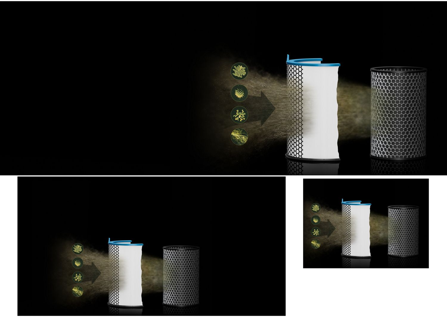 Dyson HushJet™ shizuka 空気清浄機 ホワイト/シルバー (SP01 WS