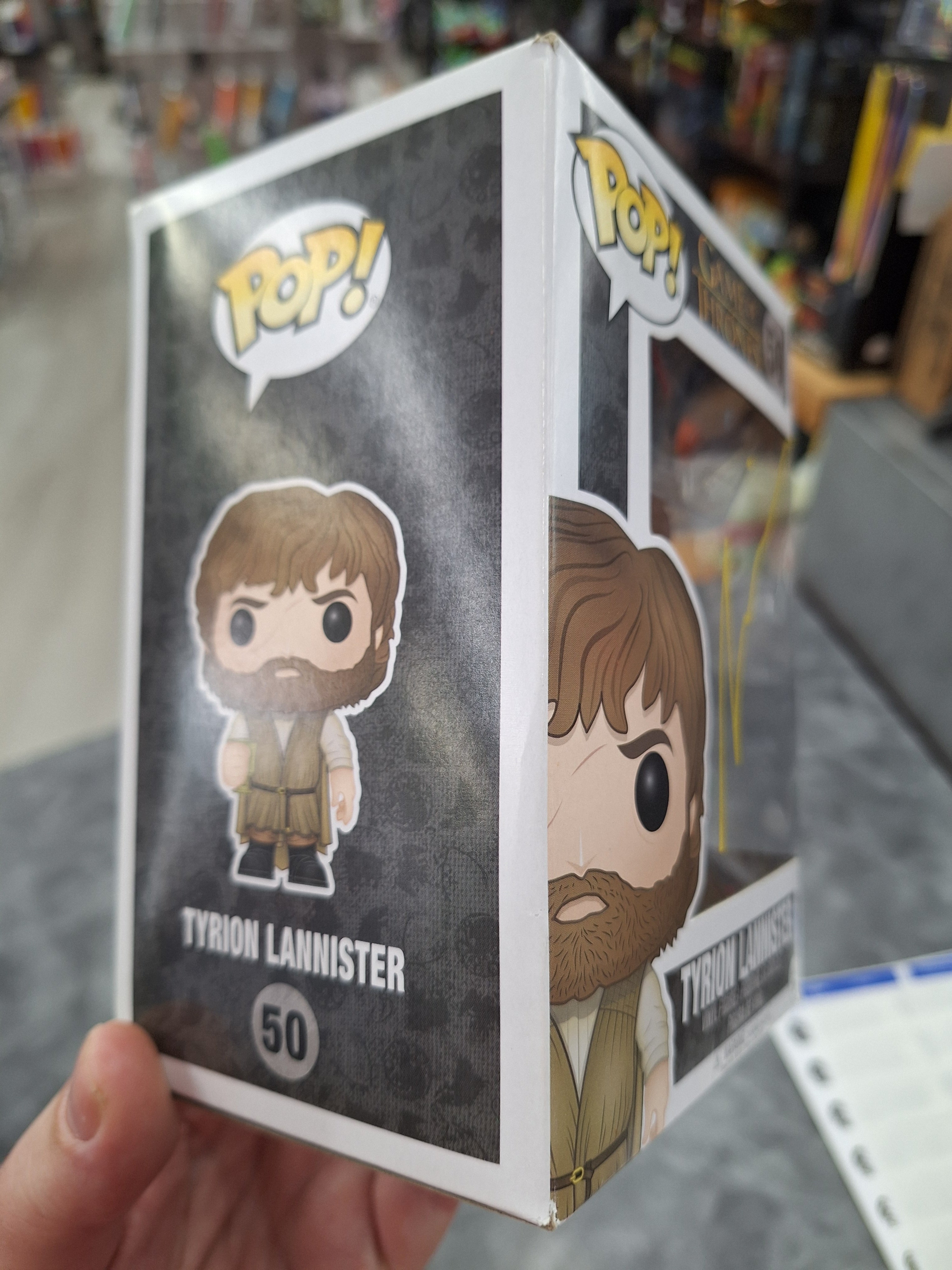 Funko Pop! Vinyl: GoT Tyrion Lannister #50 - Signed Peter Dinklage