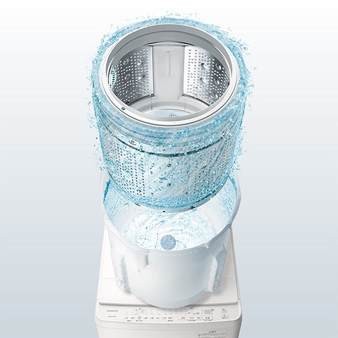 日立 インバーター全自動洗濯機 ビートウォッシュ（洗濯9.0kg／送風