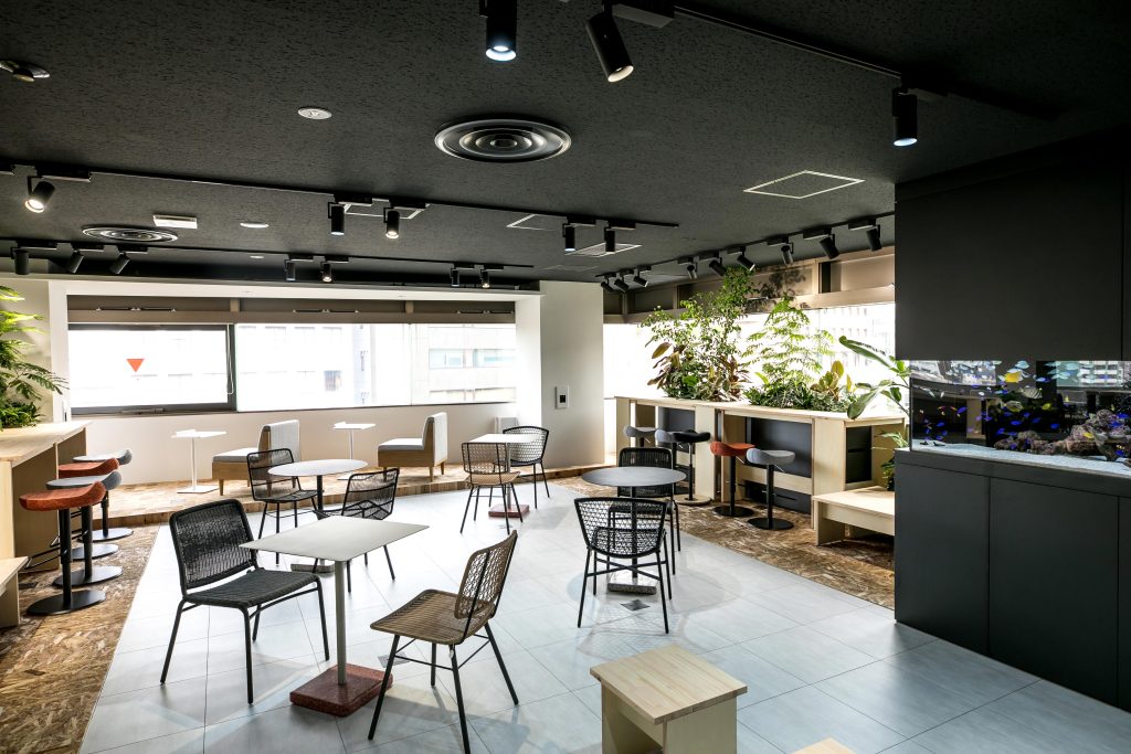 オフィスコミュニティスペース/愛知県 - 特注家具の桜屋