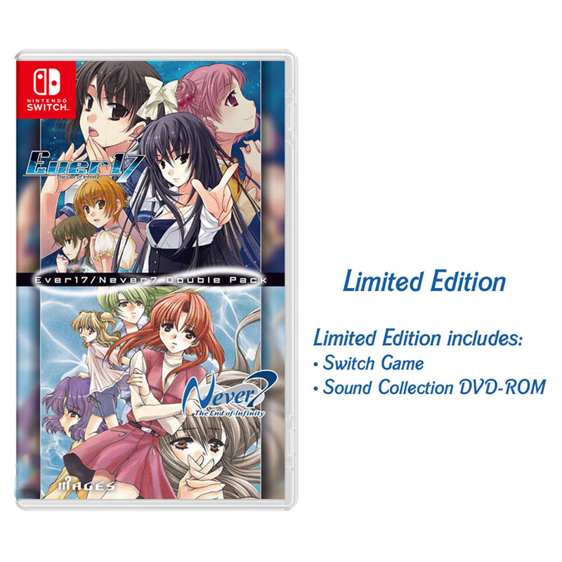 Nintendo Switch Ever 17 / Never 7 Double Pack Limited Box (Asian) (Chi