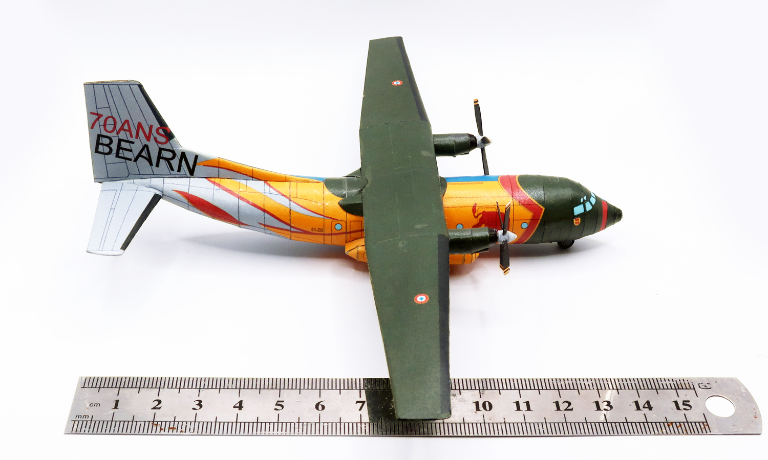 1/100 Transall C-160 French Air Force 70th Anniversary - Paper