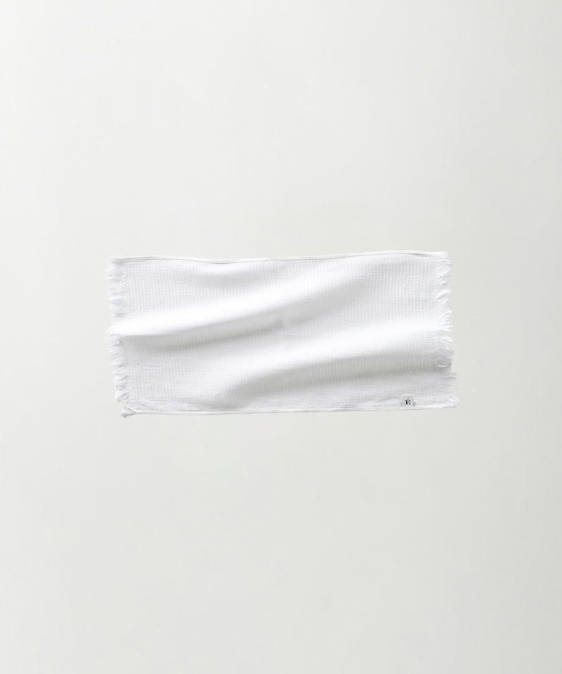 White linen honeycomb cloth – ÉCHAPPER | エシャペ