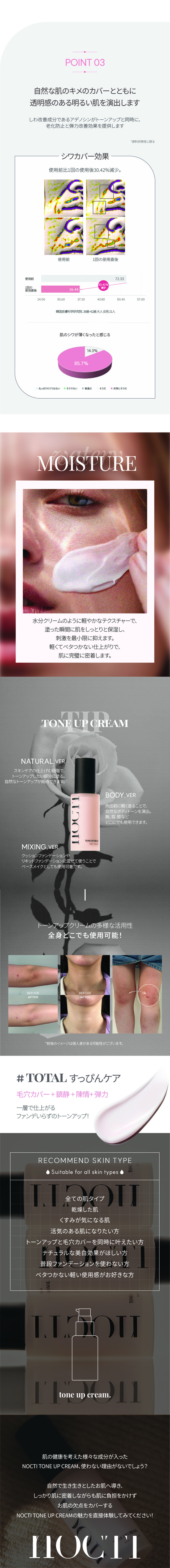 Nocti] Tone Up Cream 30ml | Anna's DAZZ