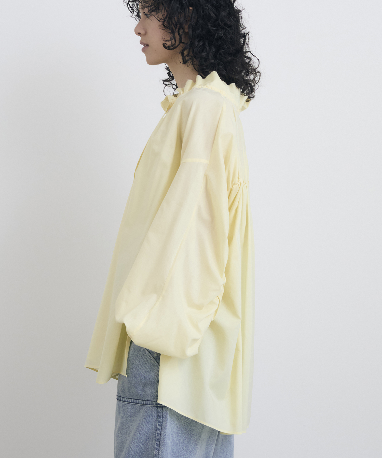 ドレープローンギャザーブラウス ｜ハウス オブ ロータス＜HOUSE OF