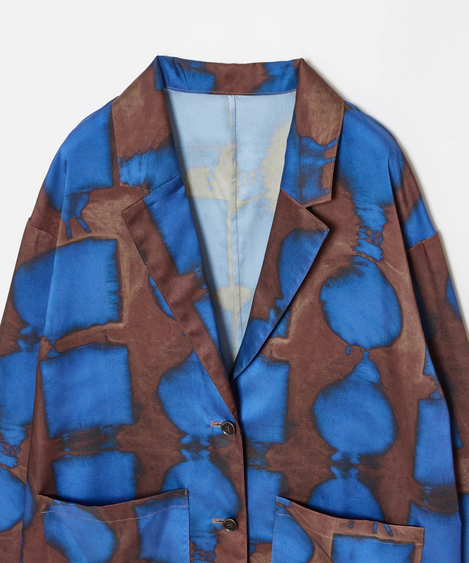 Pattern art プリントジャケット ｜ハウス オブ ロータス＜HOUSE OF