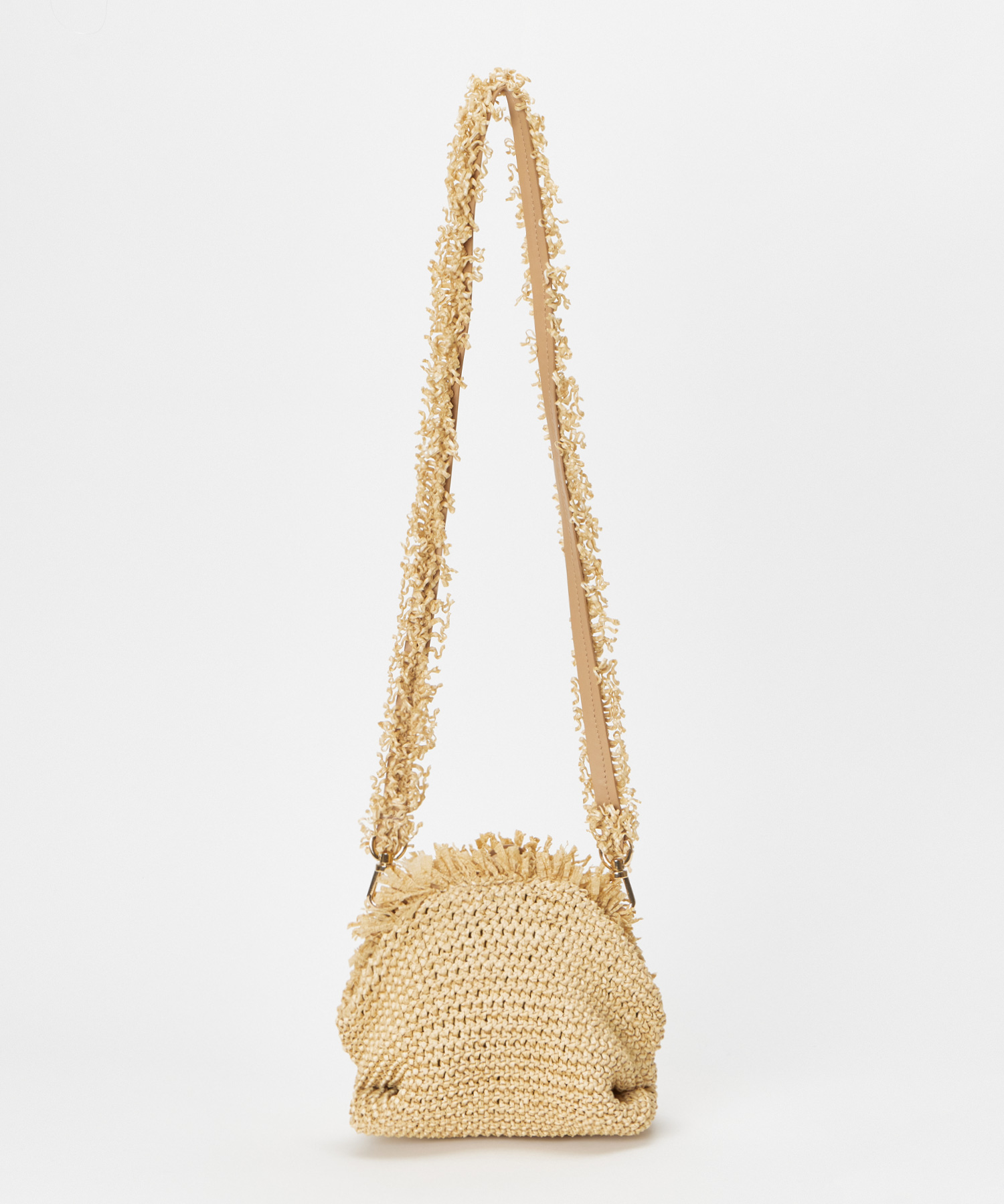 ANITA BILARDI/アニタビラルディ】ラフィアクロスボディバッグ