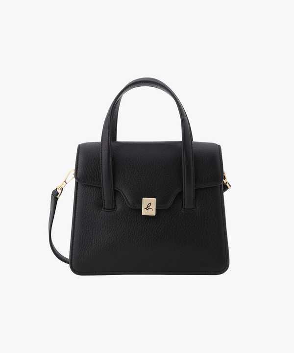 レザー2wayハンドバッグ 