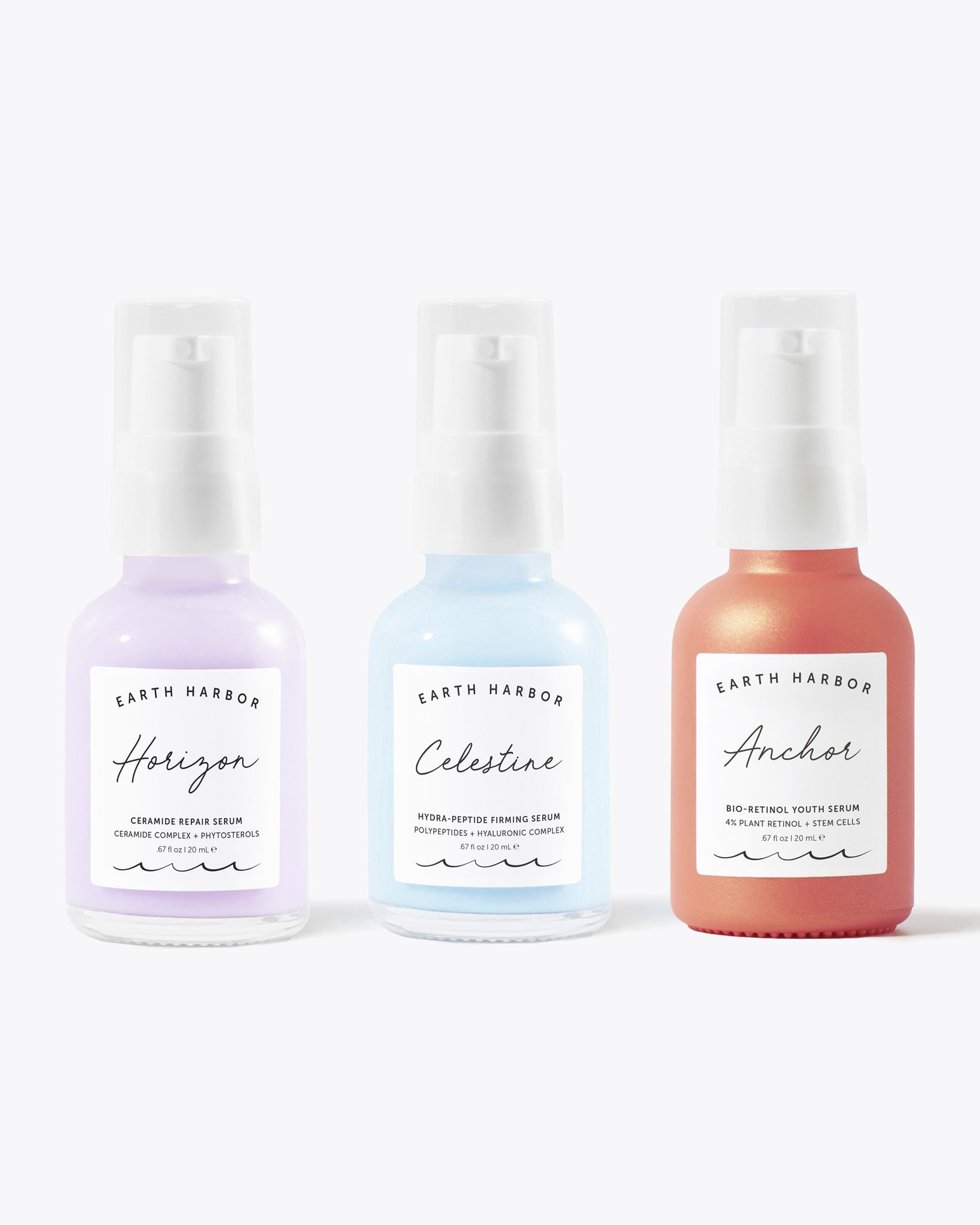 SERUM BESTSELLERS Full-Size Set – Earth Harbor Naturals