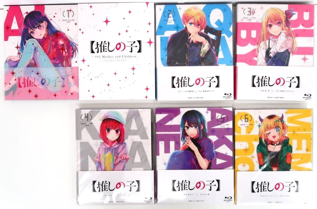 全6巻セット 推しの子 初回生産版 Blu-ray 高価買取致しました！ | い