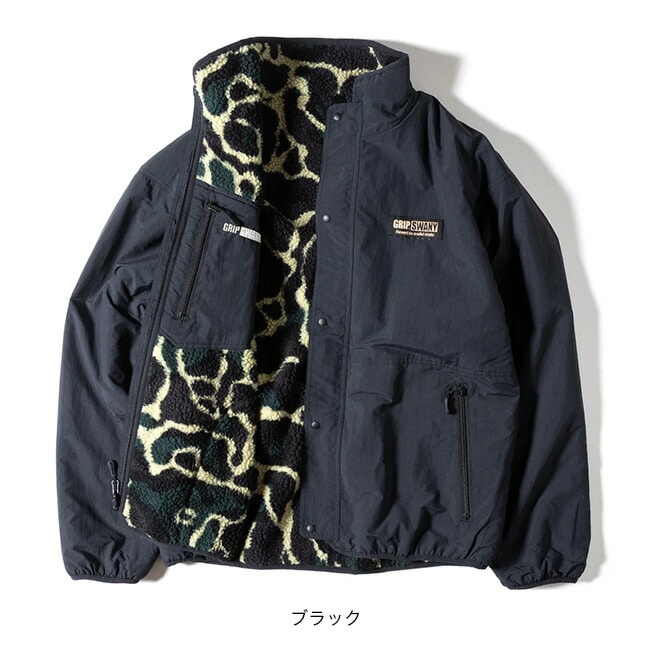 GRIP SWANY グリップスワニー リバーシブルジャケット4.0(L ブラウン