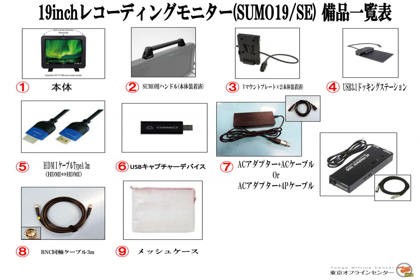 ATOMOS SUMO19｜撮影機材レンタルからEDIT・MA作業まで24時間安心