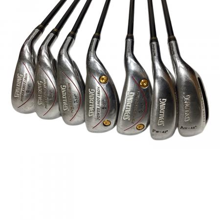 SPALDING (スポルディング) アイアンセット UT型 POWER SHOT IRON 7本