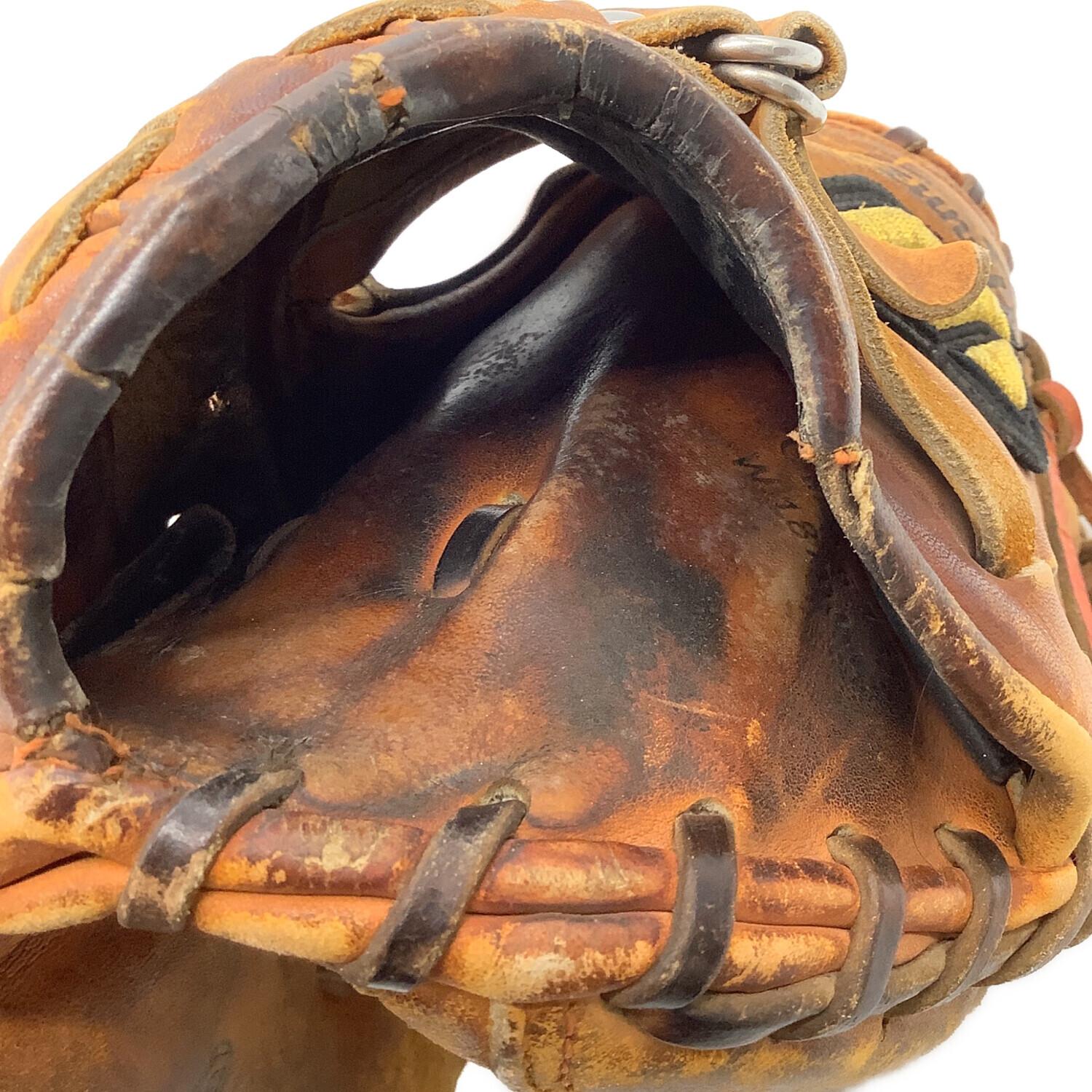 MIZUNO (ミズノ) 硬式グローブ オレンジ Mizuno Pro キャッチャー