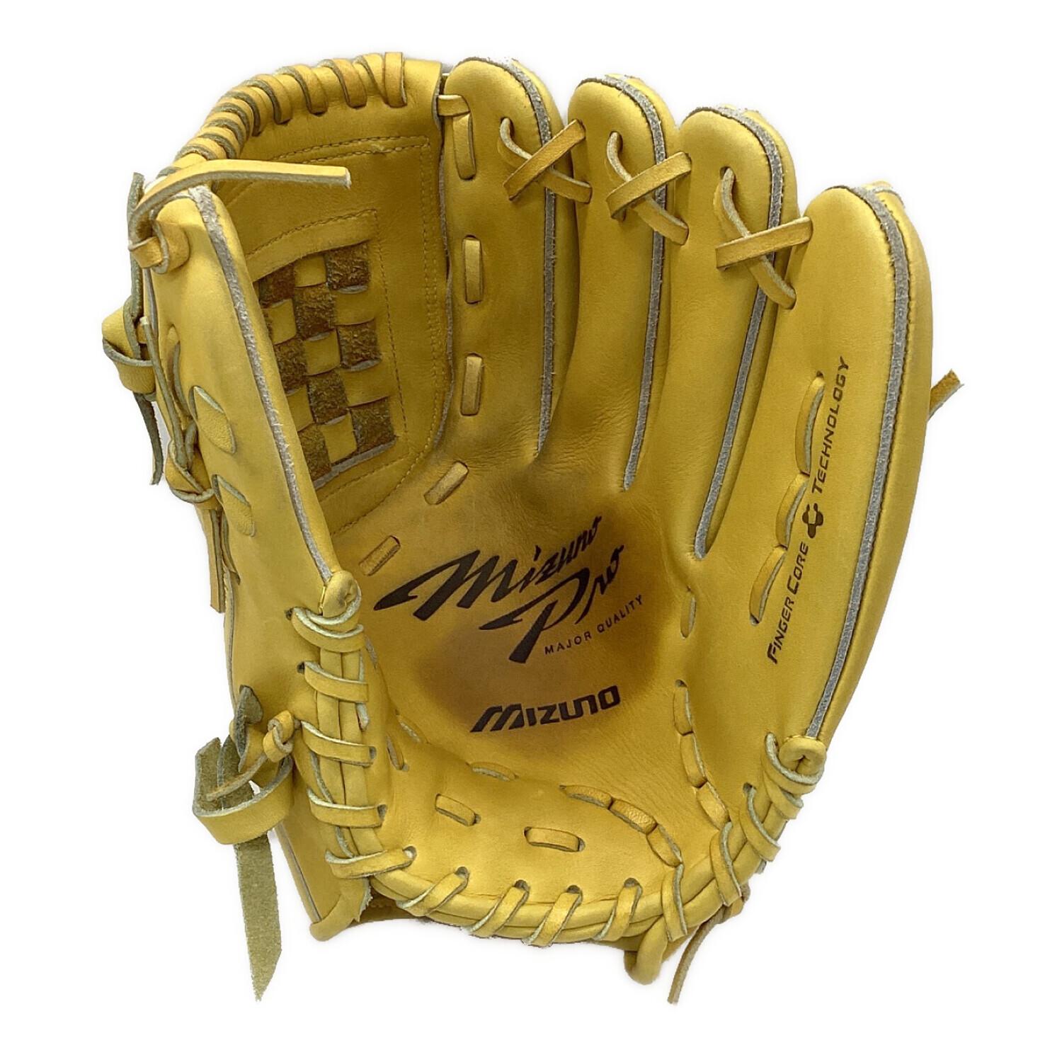 MIZUNO (ミズノ) 硬式グローブ 約29cm イエロー BSSショップ限定