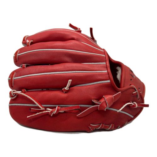 MIZUNO (ミズノ) 硬式グローブ レッド ケース付 Global Elite 内野用