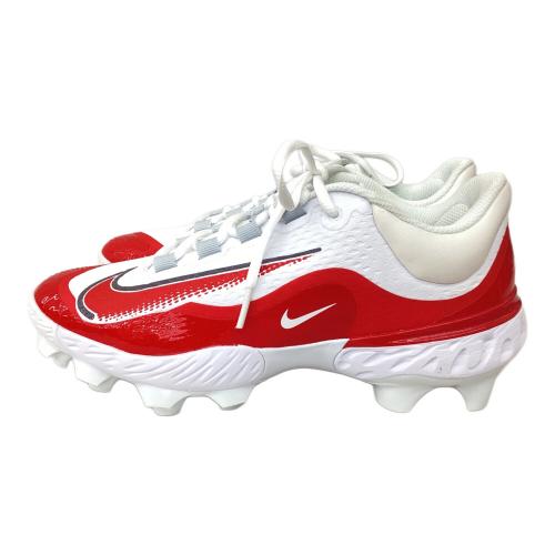 NIKE (ナイキ) 野球スパイク メンズ SIZE 26.5cm ホワイト×レッド
