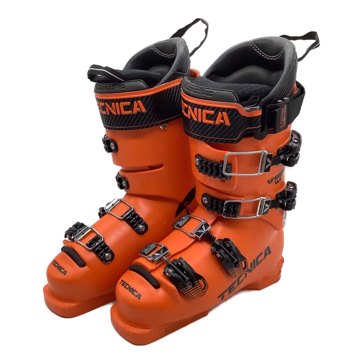 TECNICA スキーブーツ 23.5 ブラック/オレンジ 子供用 女性用 【公式通販】