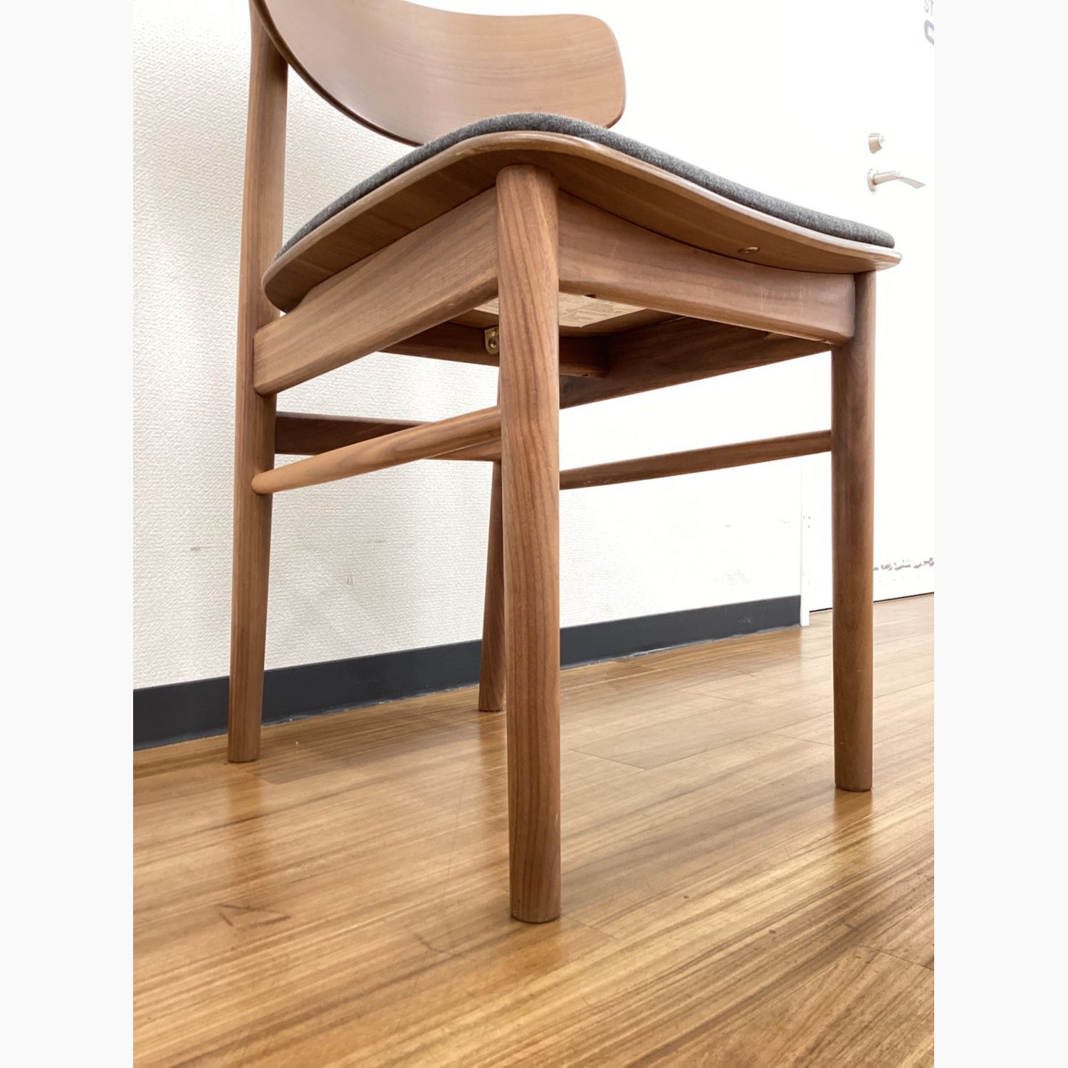 ウォールナット】MUJI 無印良品 ダイニング ラウンドチェア